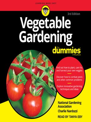 cover image of Vegetable Gardening For Dummies